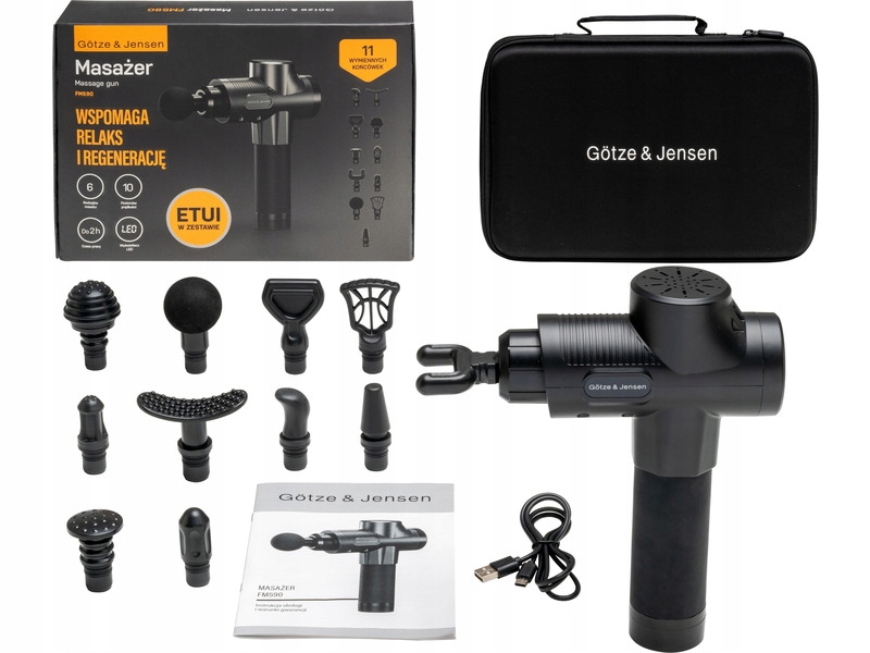 Masażer ręczny Gun Götze & Jensen FM590