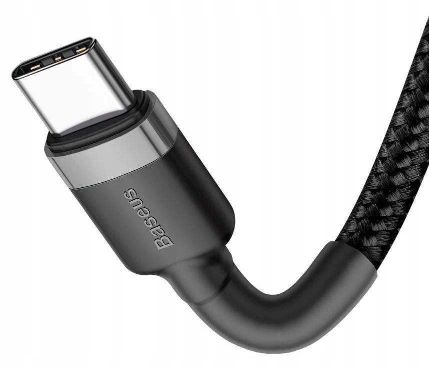 Kabel 60W PD USB - C do USB-C Ładowarki Quick Charge 1m czarny Baseus 3A Marka Baseus