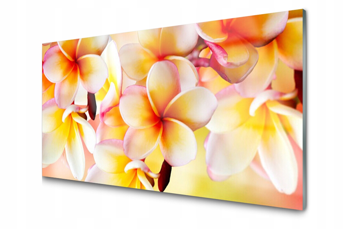 

Panel szklany dekor Kwiaty Roślina 140x70 + Klej