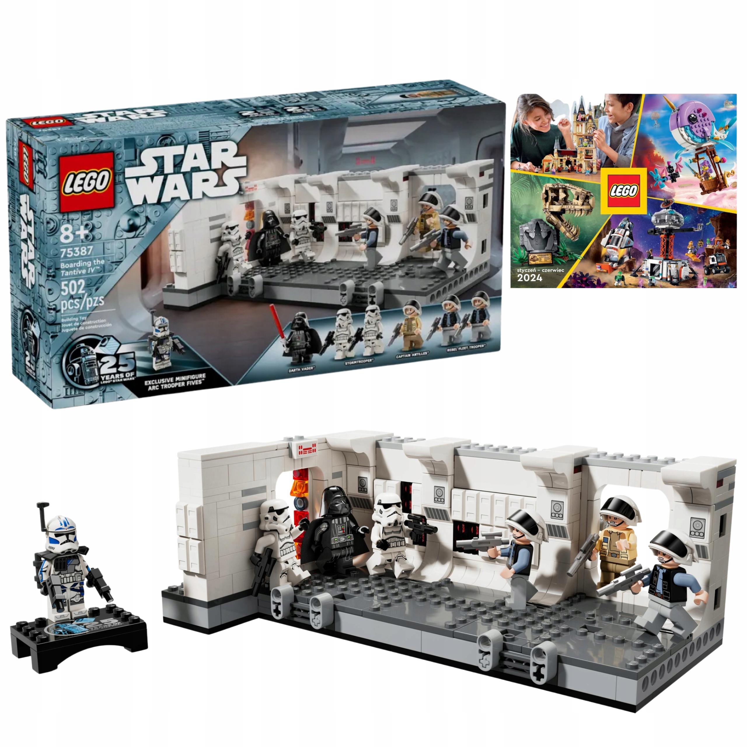 Lego Star Wars 75387 Wejście na pokład statku Tantive IV Katalog 2024
