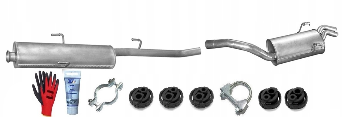 Fiat Scudo 1.9 Hdi 2.0 Hdi (1995-2003) Swb Tlumiče sada+bonus
