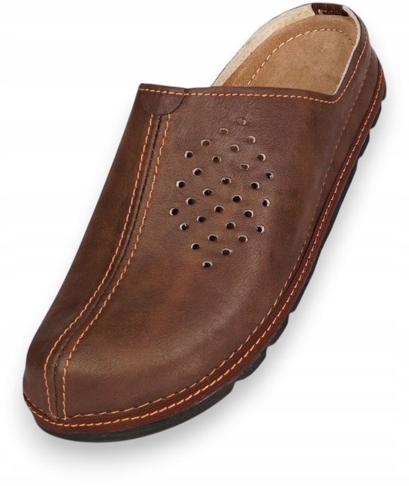 Dámské kožené pantofle Pantofle Školy Domova Zahrady Pevné lodičky