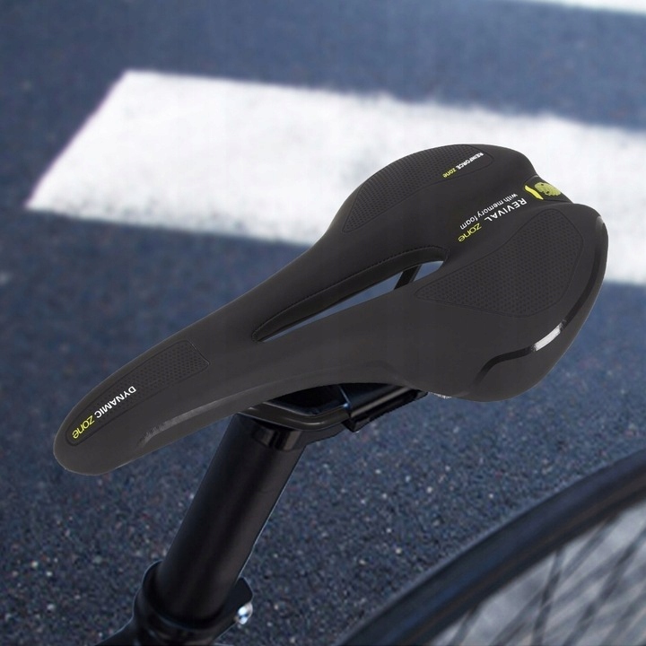 WYGODNE SIODEŁKO ŻELOWE SIODŁO ROWEROWE Z PIANKĄ Szerokość 155 mm