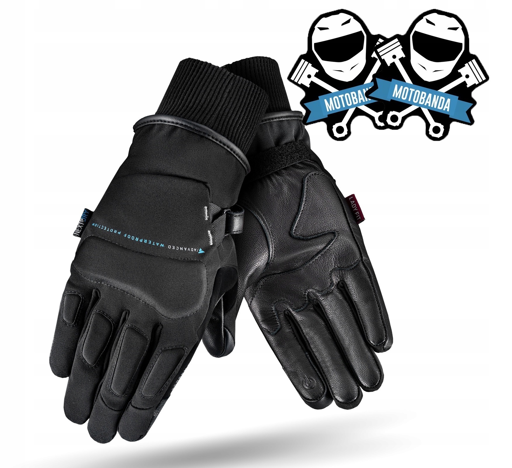 Rękawice motocyklowe damskie Shima oslo WP