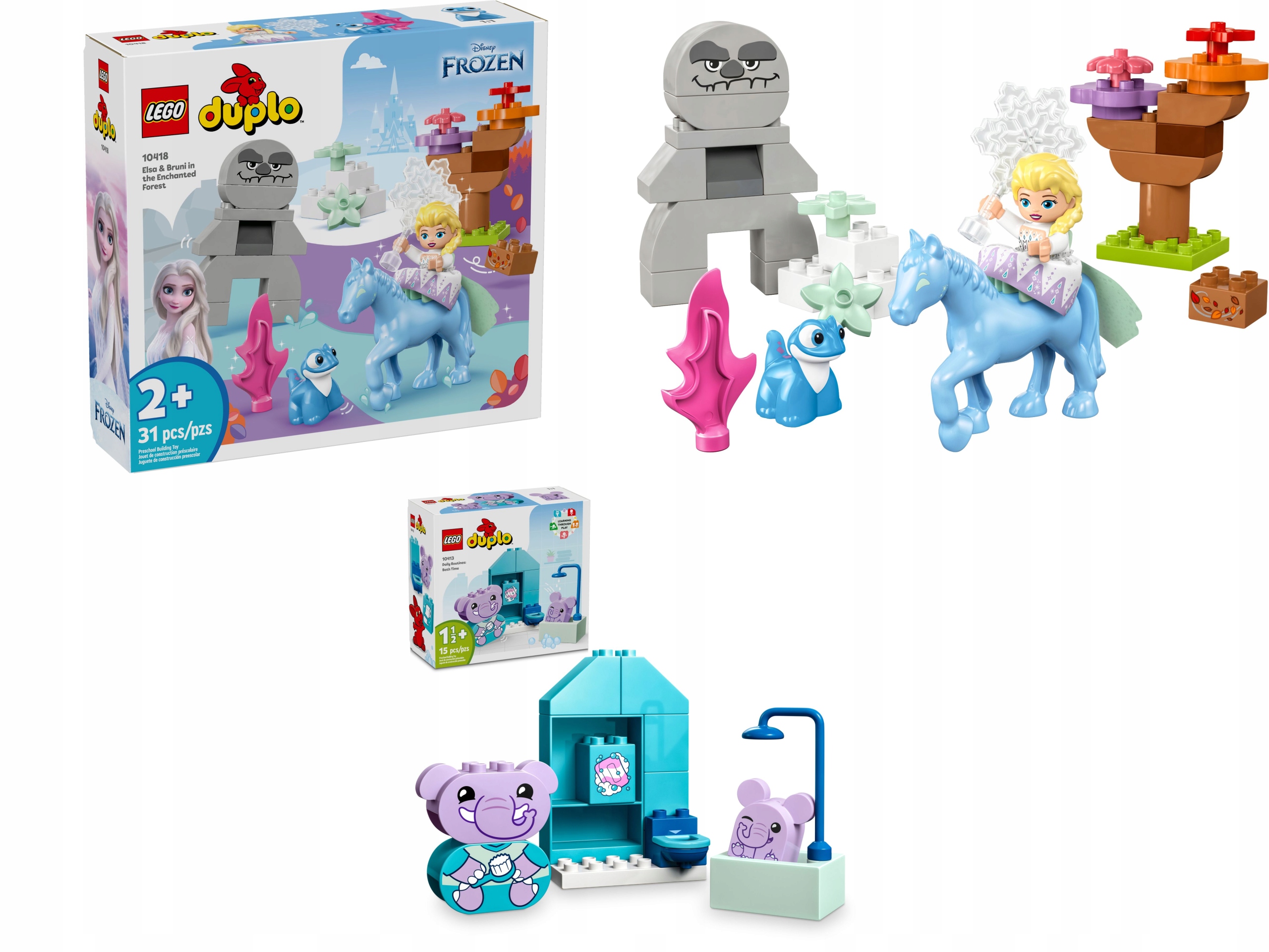 Lego Duplo 10418 Elza a Bruni Lego Duplo 10413 Každodenní aktivity