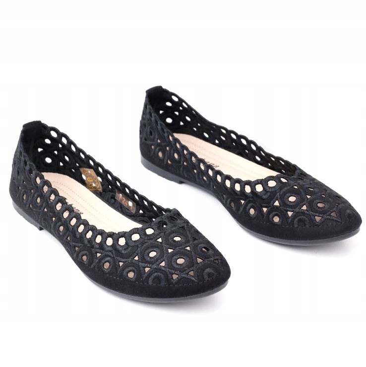 

Balerinki czarne 1 Amalie 37 Czarny