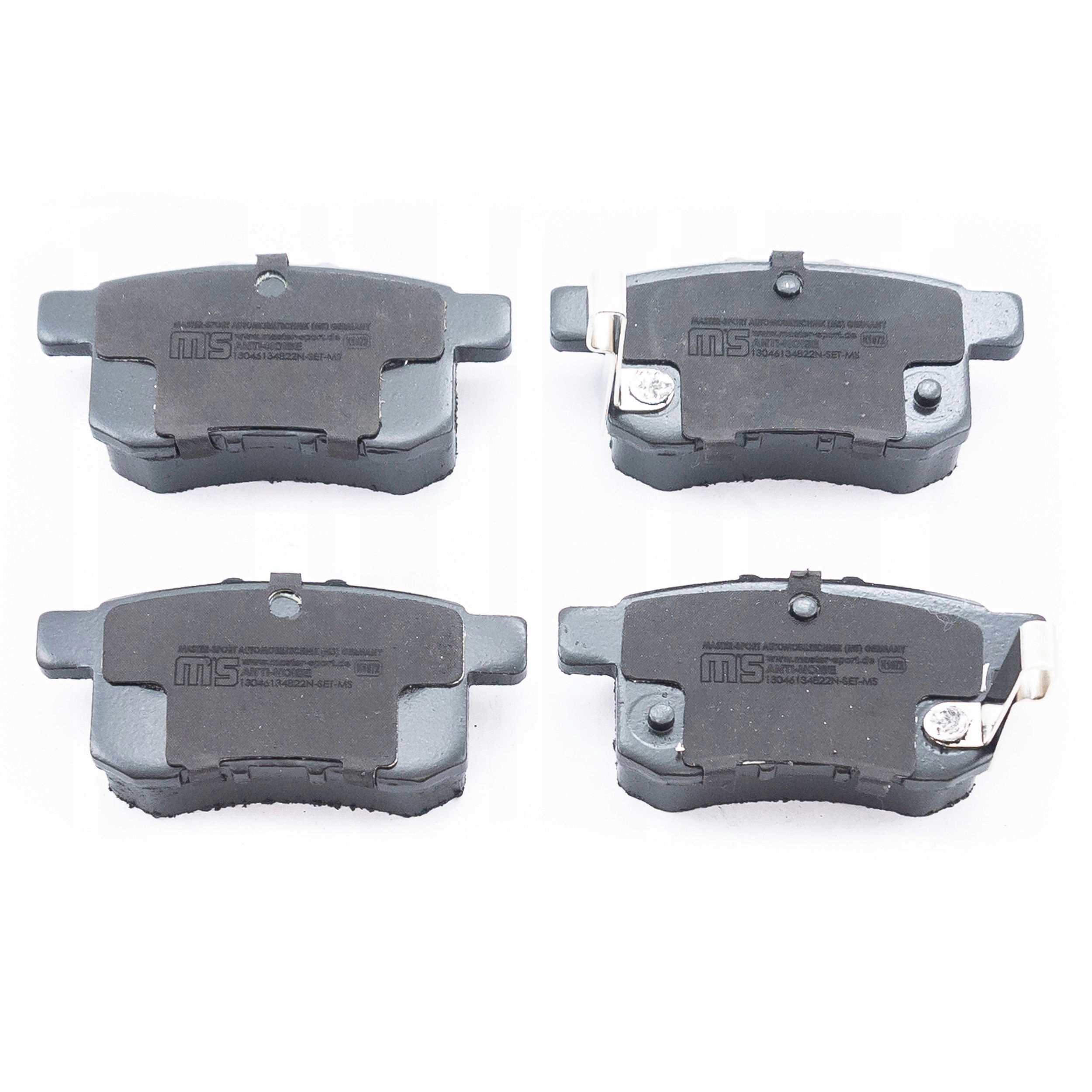 KLOCKI HAMULCOWE tył HONDA ACCORD VIII (CU, CW)