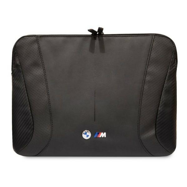 Pouzdro Obal na notebook Bmw 14" černé černý Carbon &