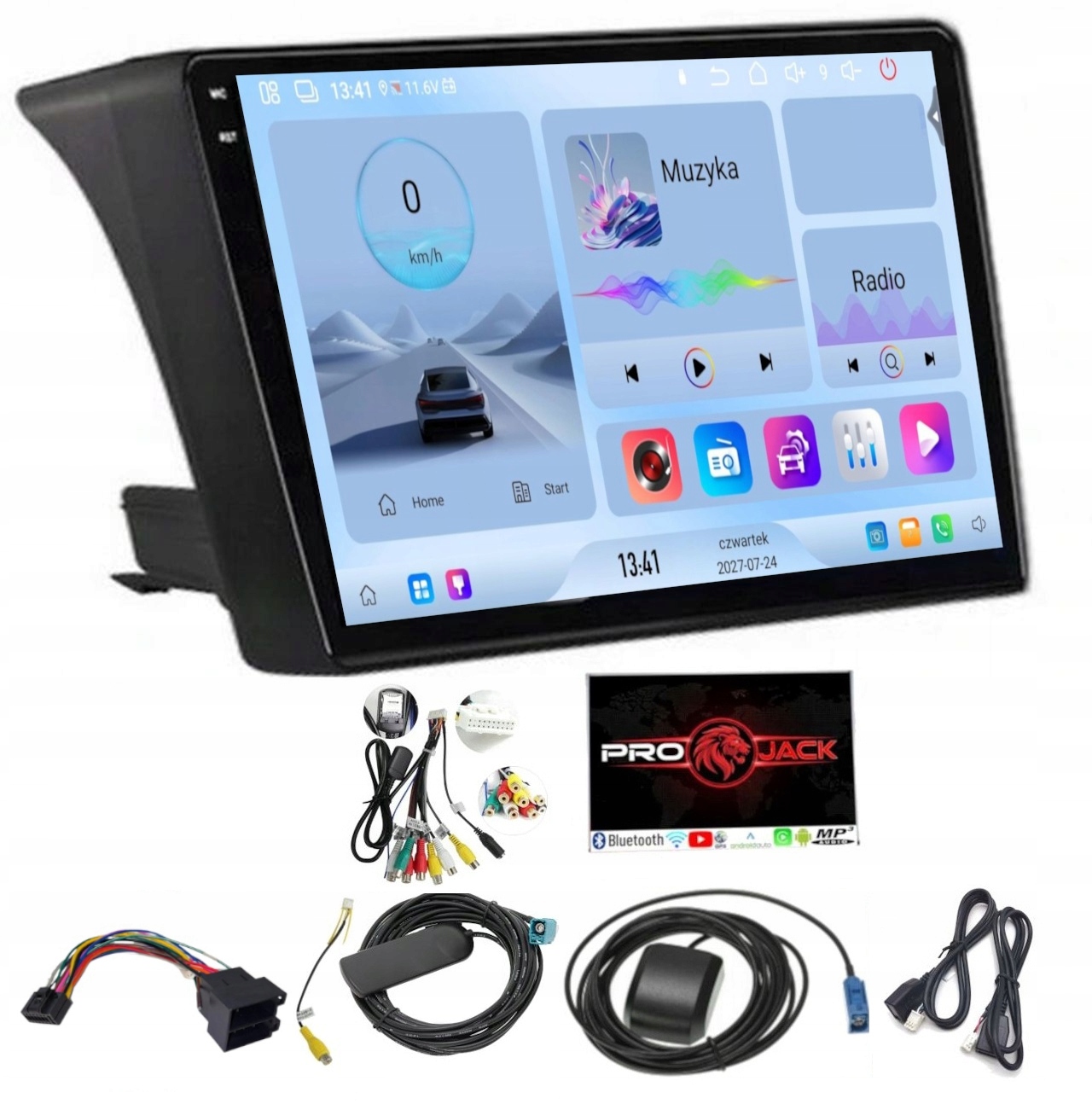 Navigační Rádio Carplay Android Peugeot Boxer 2006-2015 4GB 64GB Modem Sim