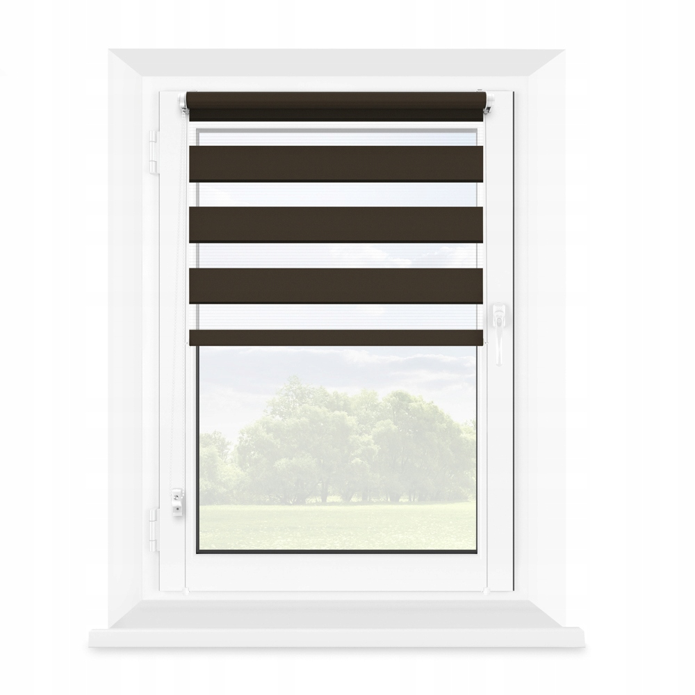 

Roleta Noc Dzień 63,5X215CM Wymiar Brązowy