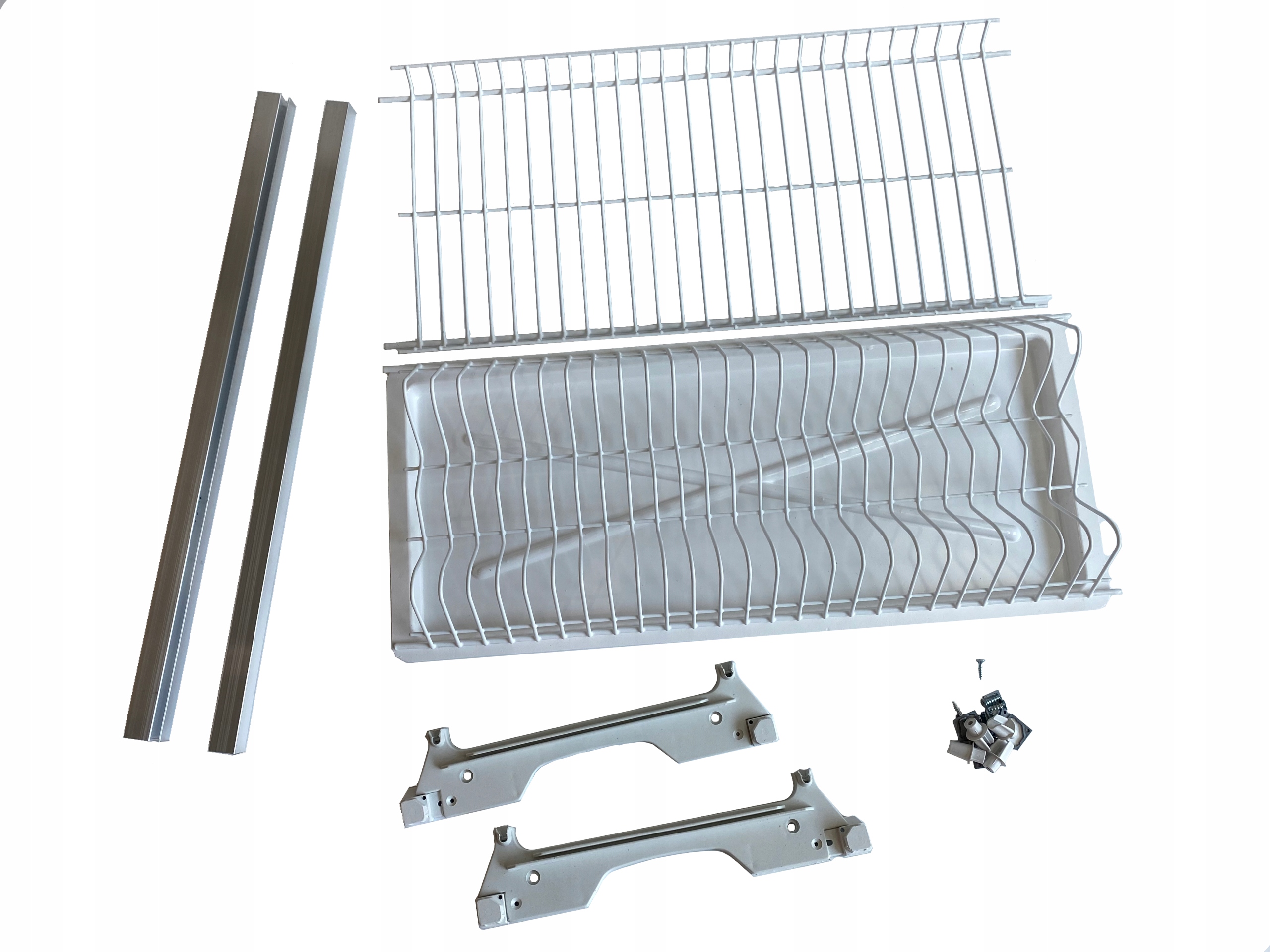 

Ociekarka dwupoziomowa do szafki 60 cm Ocynk