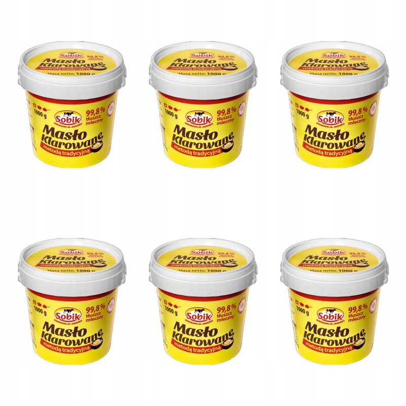 Sobik Přepuštěné máslo 1000 g X6