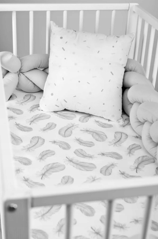 PRZEŚCIERADŁO PREMIUM 82X50 Z GUMKĄ BAWEŁNA ATEST DO ŁÓŻECZKA NEXT 2 ME Marka ST