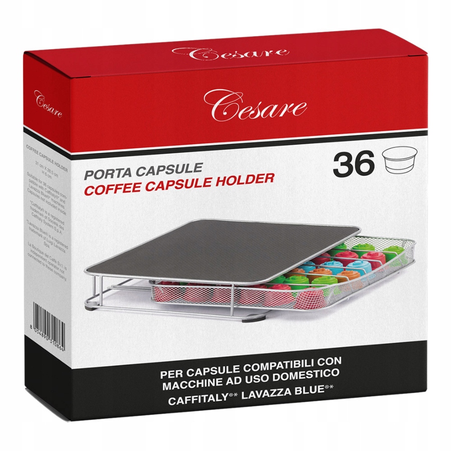 Szuflada na Kapsułki Uniwersalna 36 szt. Podstawka Pod Ekspres Cesare