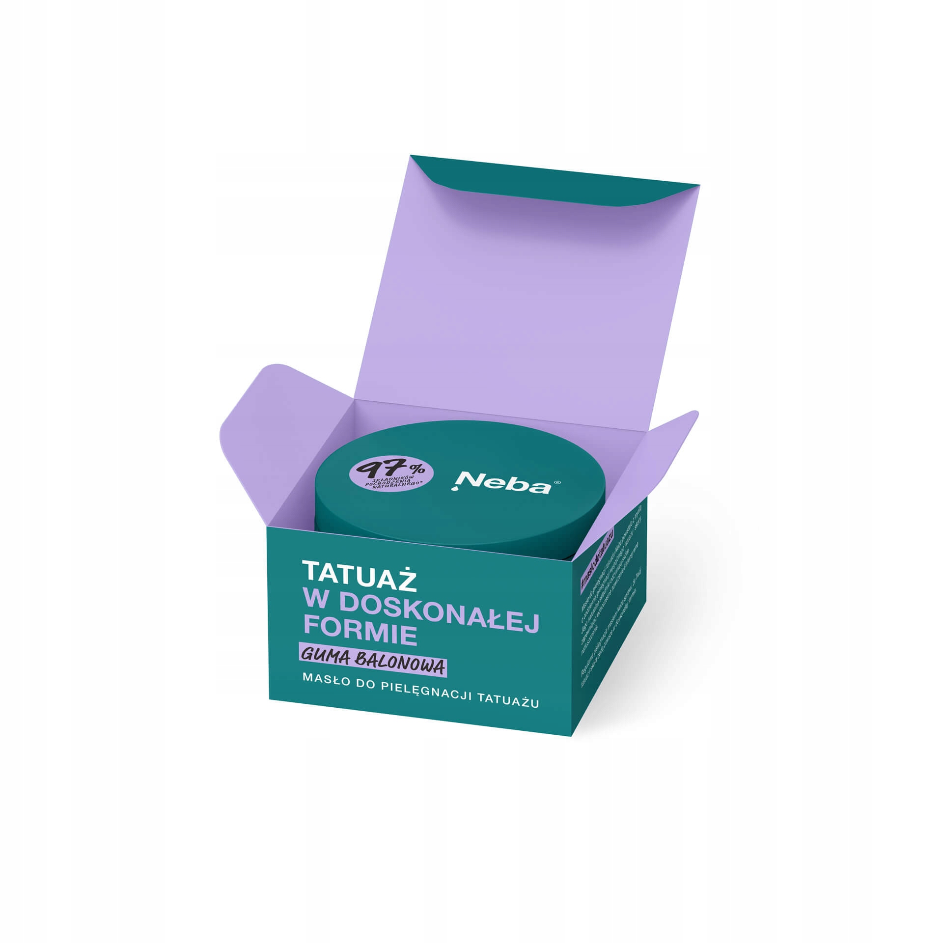 

Masło do tatuażu Guma Balonowa Neba 100ml