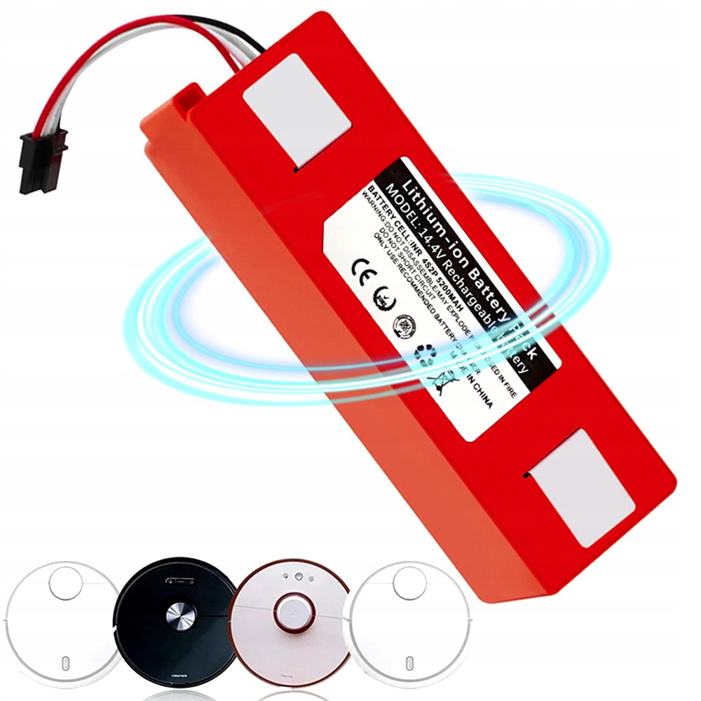 Baterie Akumulátor Pro Vysavač Xiaomi Roborock S50/S51/S55 14.4V 5200 mAh