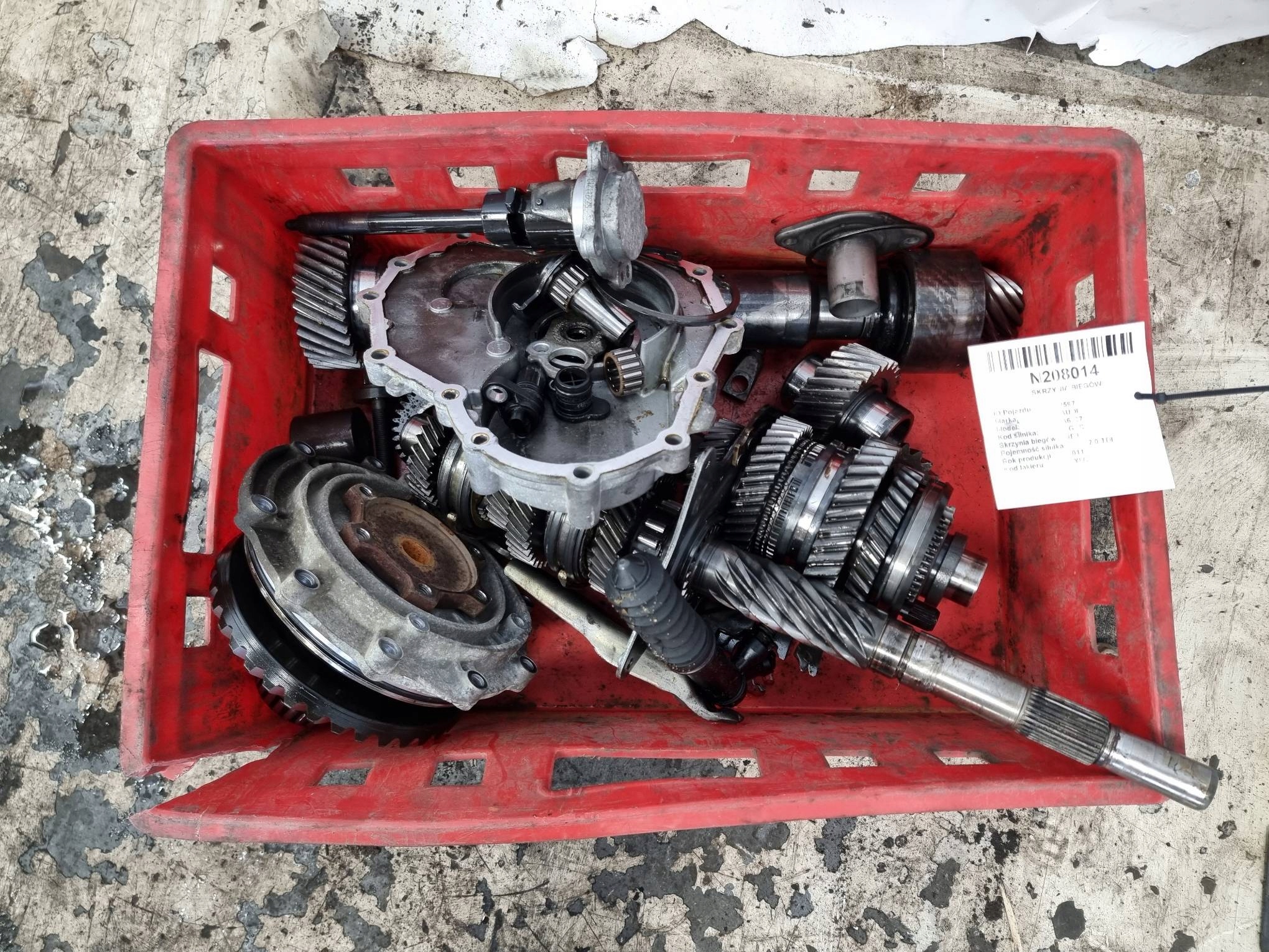 Getriebe CZESCI NEJ 2.0 TDI 176 KM AUDI A6 C7