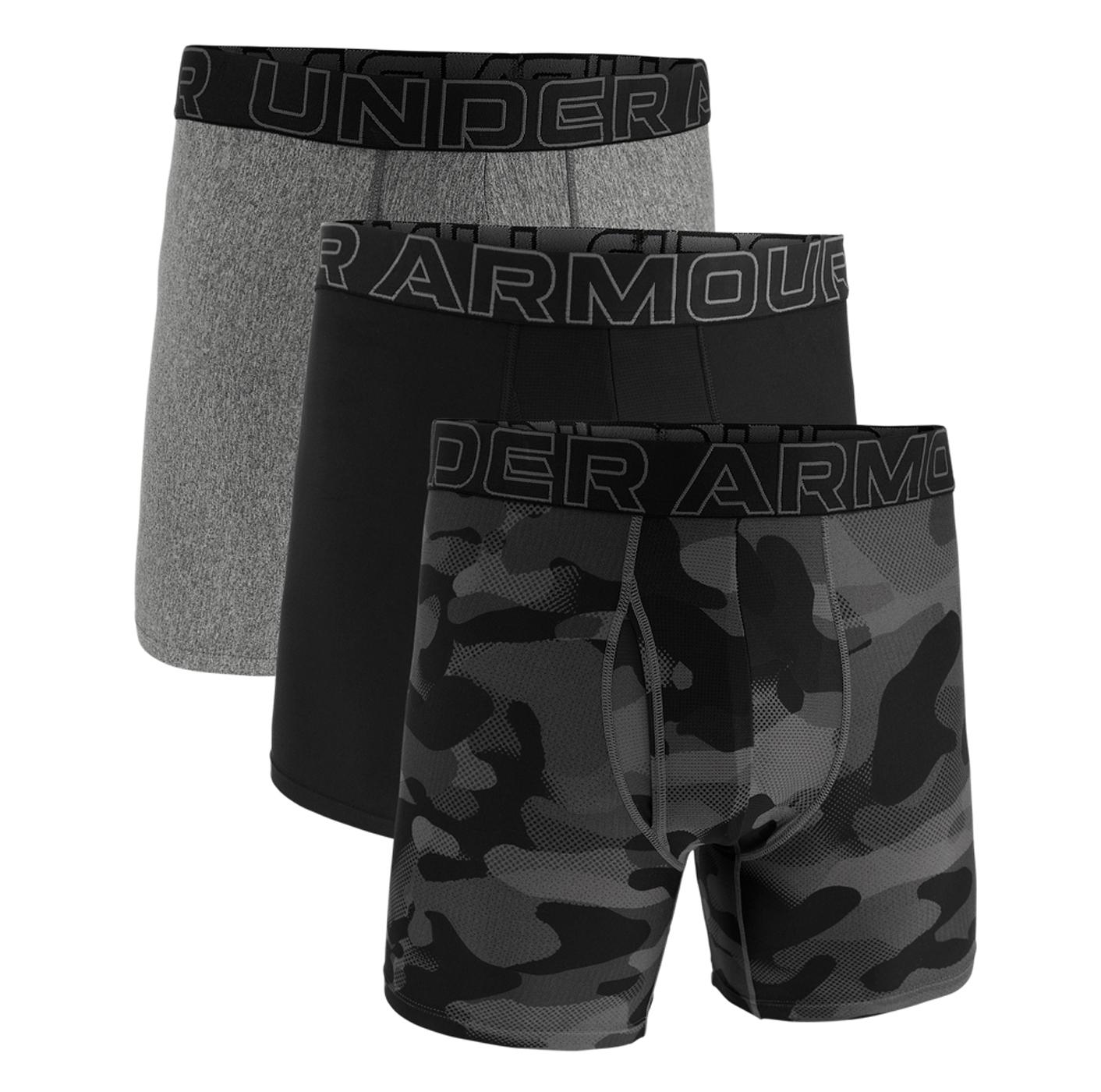 Pánské boxerky Ua Performance Tech Print 6'' 3P