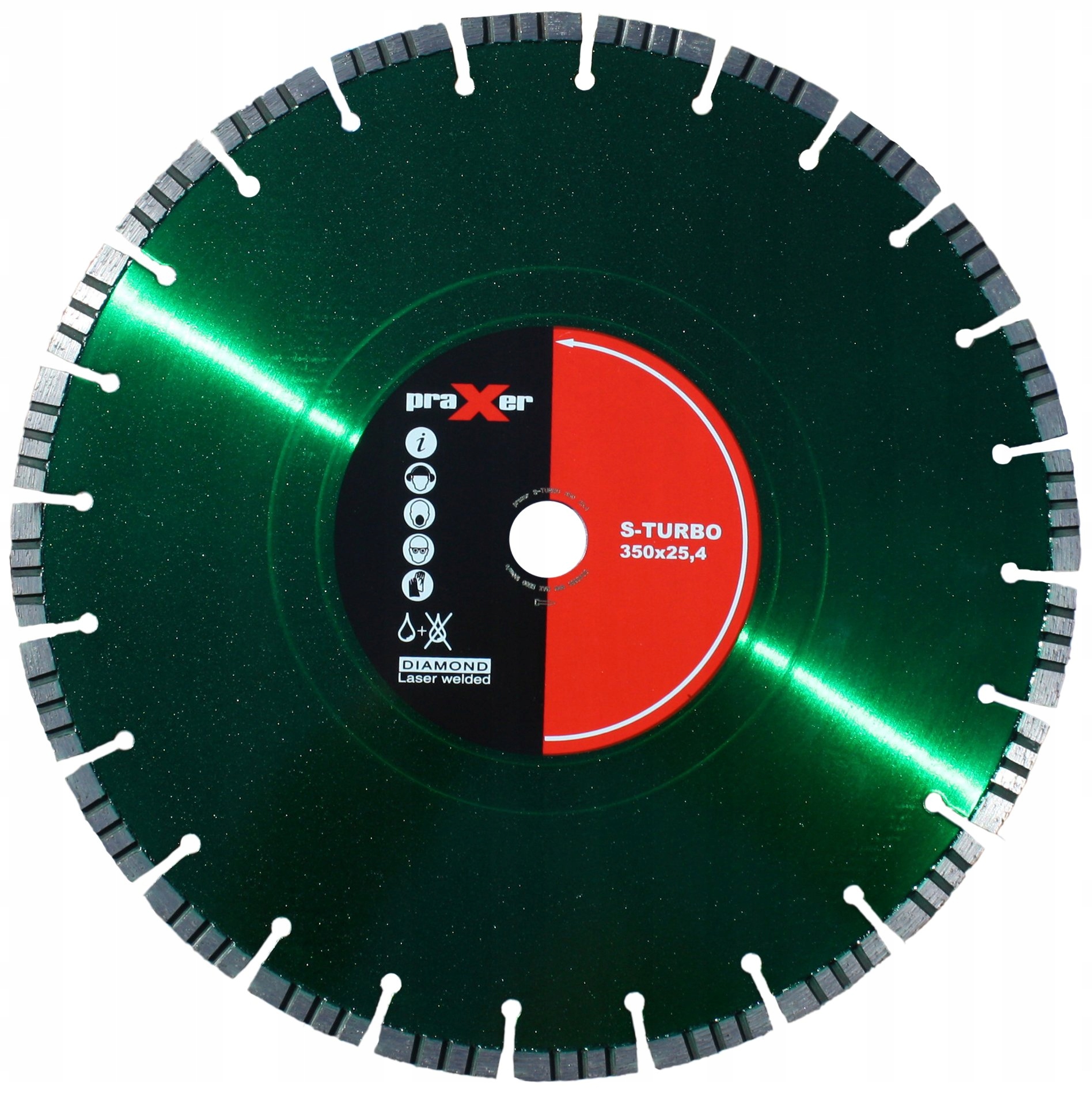 Diamantový kotouč 350 mm pro řezání betonu S-turbo