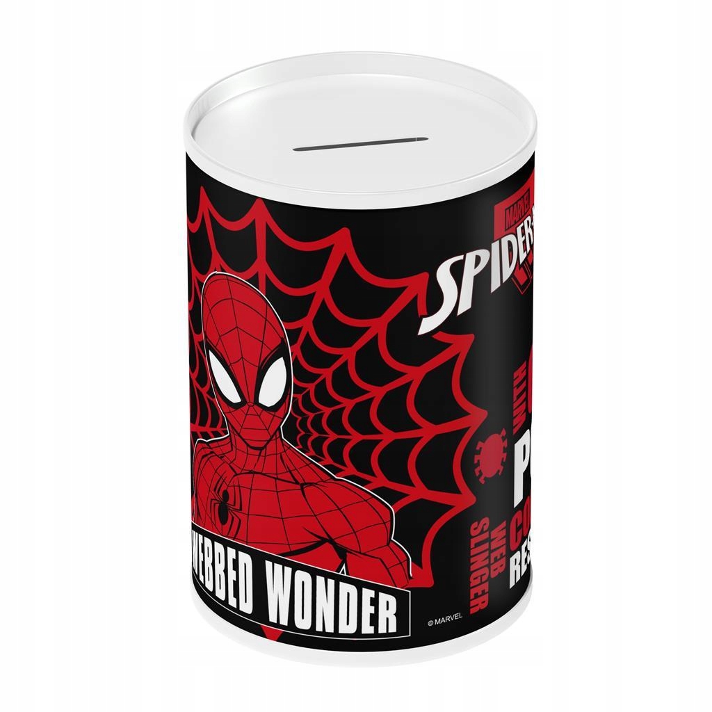 

Metalowa skarbonka Spiderman 15 x 10 cm Puszka