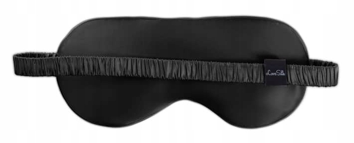 OPASKA NA OCZY DO SPANIA JEDWABNA CZARNA Model XJ2261