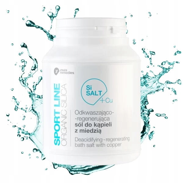 

Regenerująca Sól Do Kąpieli Z Miedzią Odkwasza