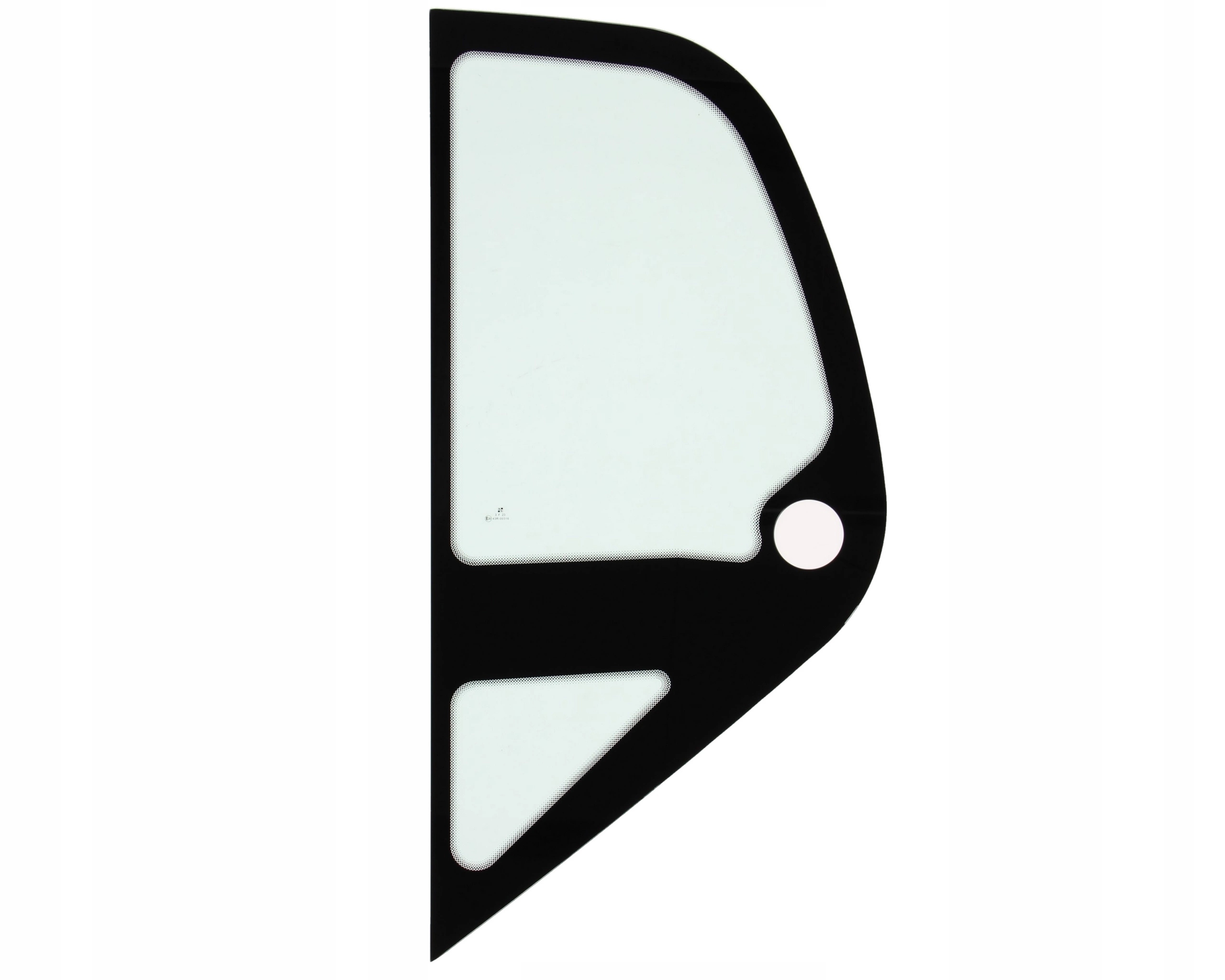 sklo teleskopický nakladač Manitou boční levý