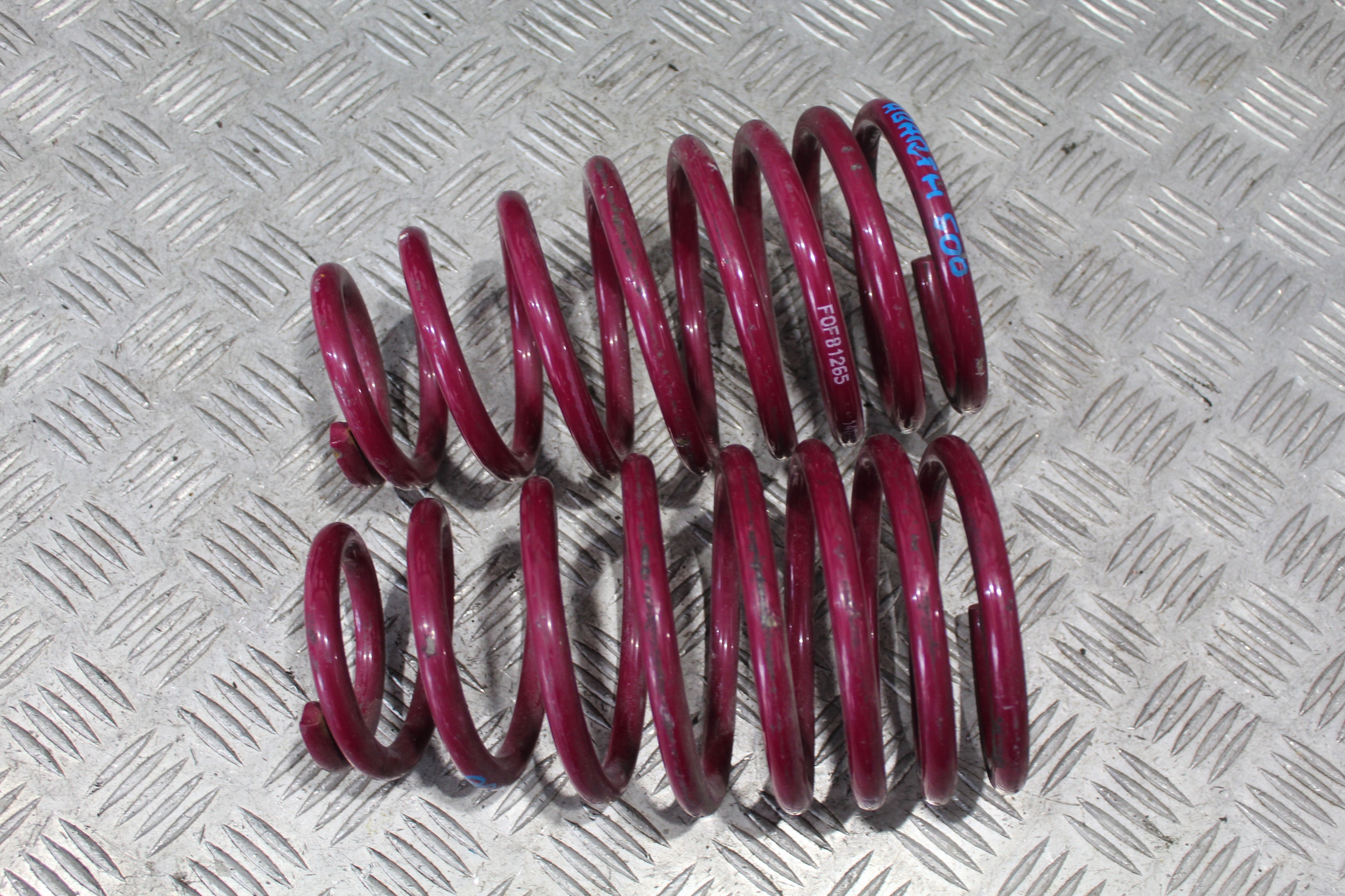 springs springing rear part FIAT 500 ABARTH F0F81265