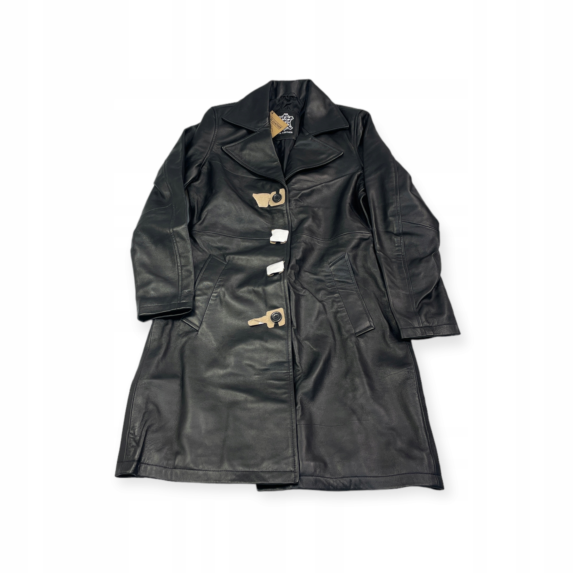 Dámský kožený kabát Real Leather S