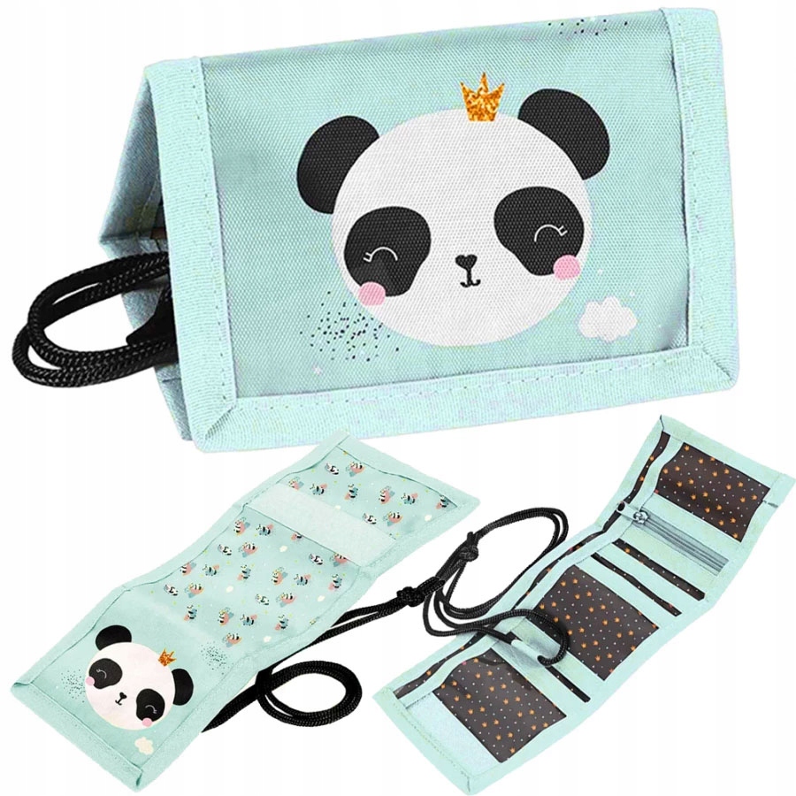 

Portfel Portfelik Szkolny Dla Dziewczynki Panda
