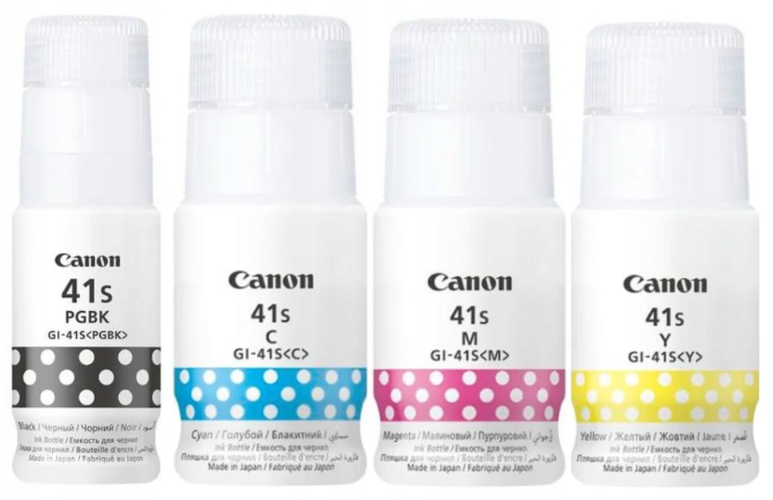 Tusze Canon GI-41S CMYK