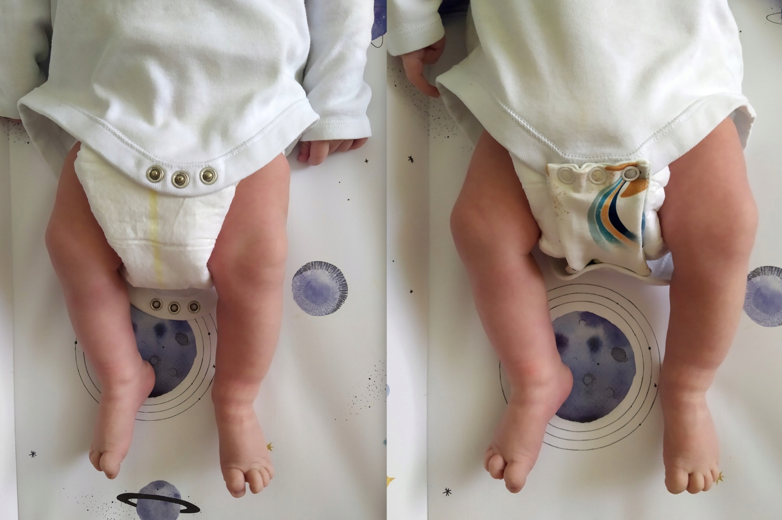 PRZEDŁUŻACZ PRZEDŁUŻKA DO BODY dziecięcego ekoubranka 3 NAPKI 9 mm graffiti Rozmiar (new) one size