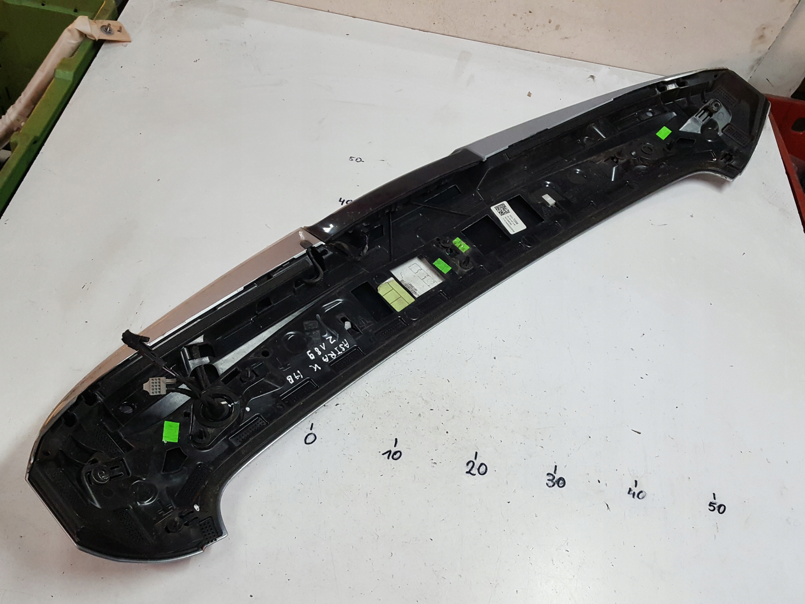 opel ASTRA V k 15-19r HB спойлер спойл навес крышки Z189 5D стоп