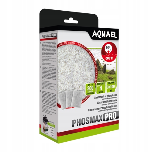 Aquael Filtrační vložka Phosmax Pro 3x100 ml