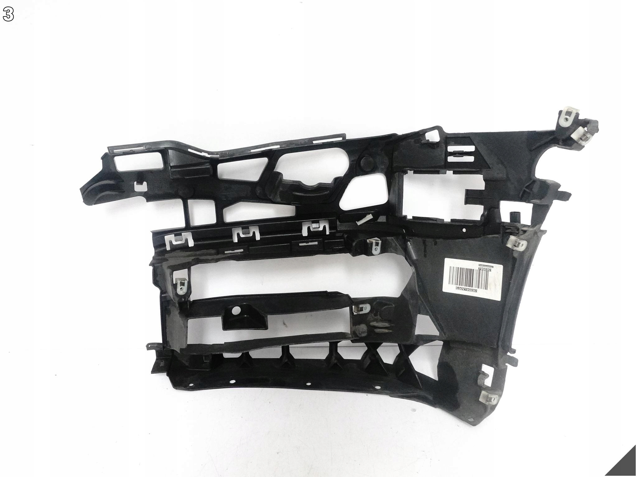 BMW 5 G30 G31 17-20 support holder bracket W bumper right front 7385346
