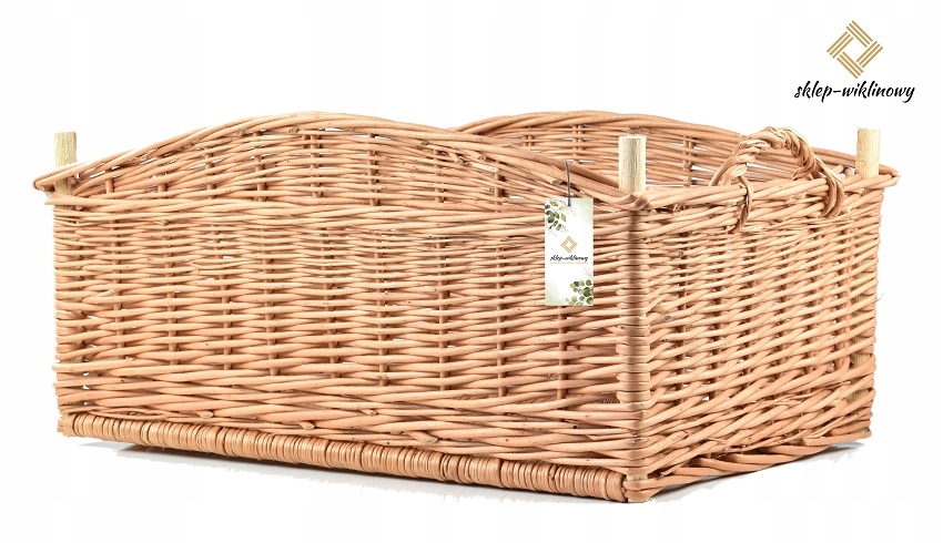 Koš na dřevo Krbový krb 60 cm B. Pevný