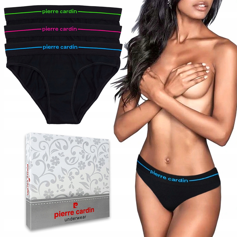 Dámské kalhotky kalhotky bavlněné Pierre Cardin C505 3-pack M