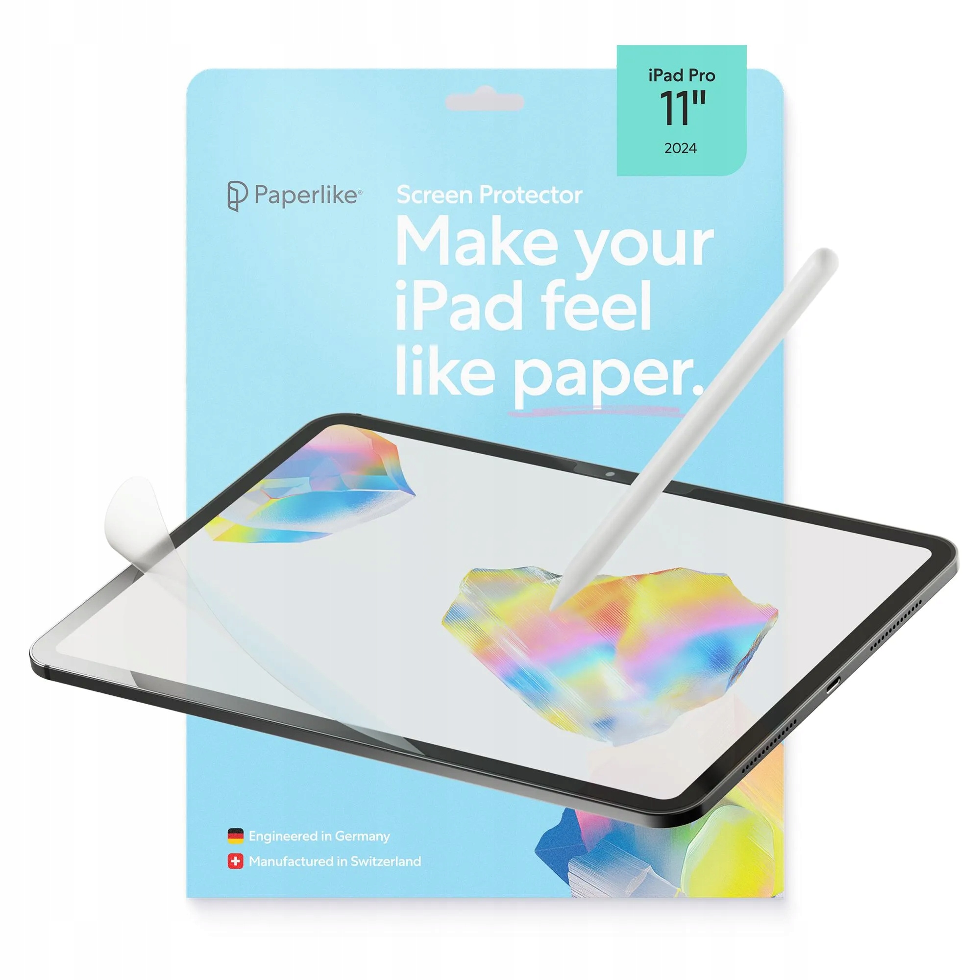 Paperlike 3.0 fólie napodobující papír pro iPad Pro 11 M4/M5 2024/2025 2ks