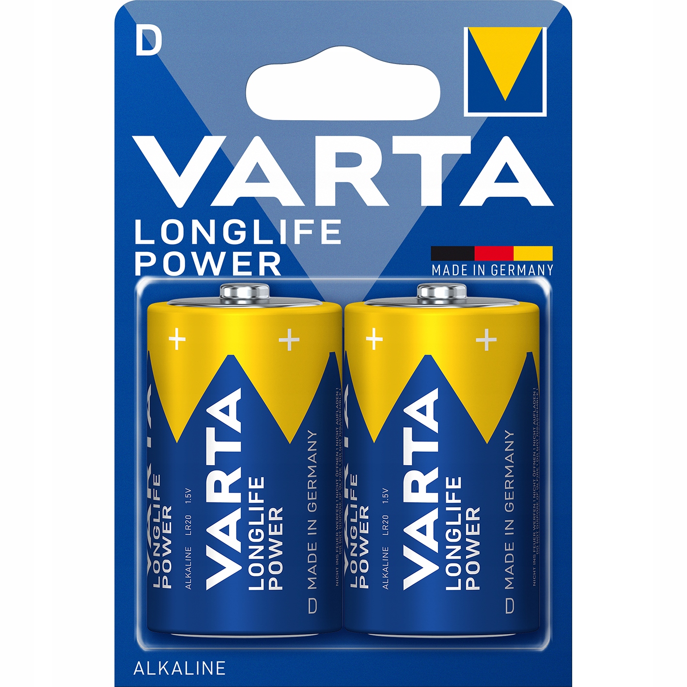 

2x Bateria Varta Longlife Power D LR20 Alkaliczna