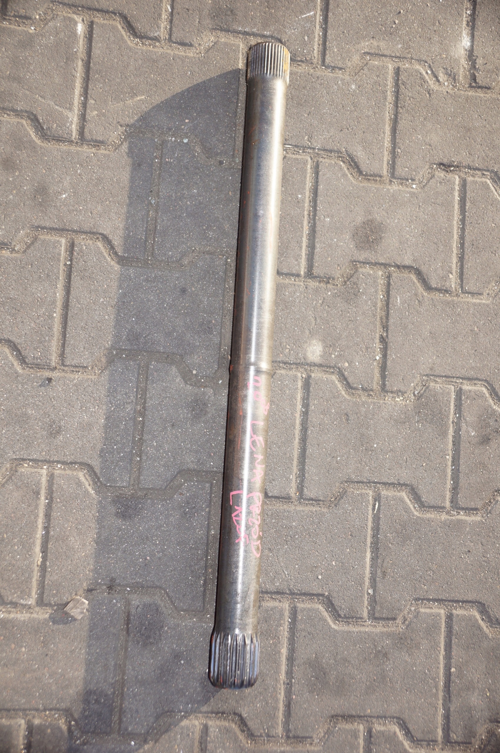 semi-axis left front LADOWARKA VOLVO L120F #