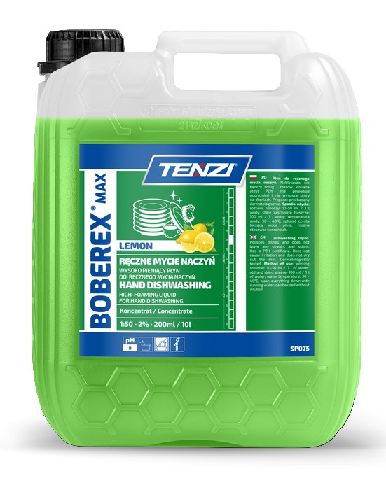 Levně Tenzi Boberex Max Lemon 5L. Prostředek Na Mytí Nádobí