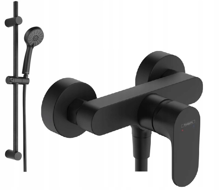 

Hansgrohe bateria prysznicowa czarna natrysk