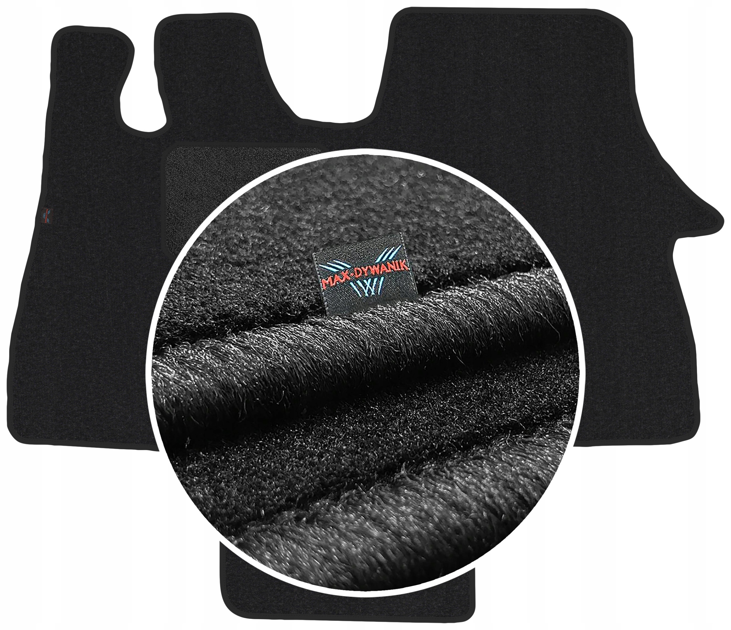 

Fiat Ducato II 2002-2006 Wycieraczki welurowe