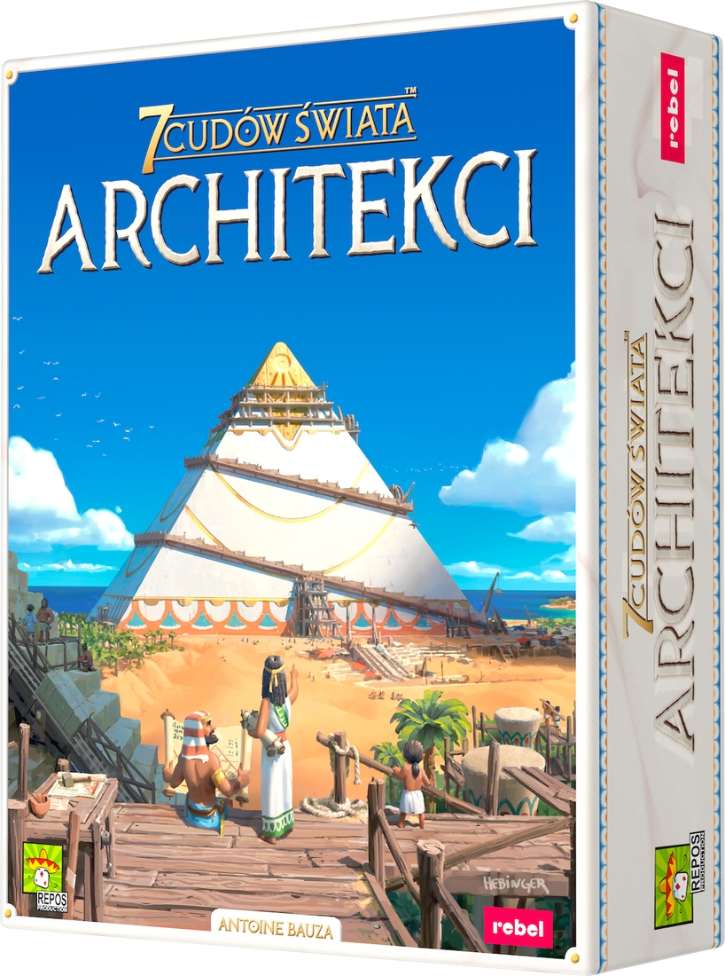 

7 Cudów Świata Architekci Gra Rodzinna 8+ Rebel