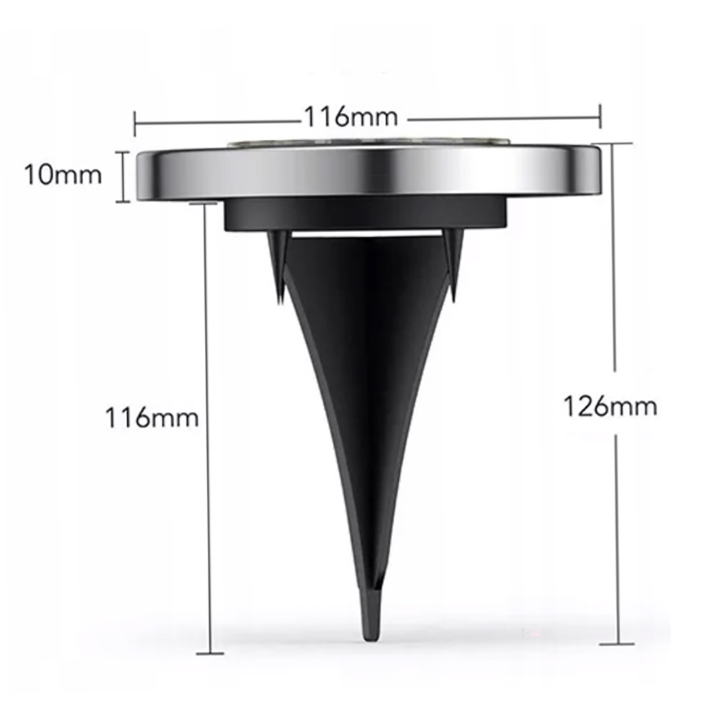 LAMPA SOLARNA OGRODOWA LAMPKI LED GRUNTOWE DYSK Kod producenta TYN DC xiao yuan 8dengzhu 12pcs