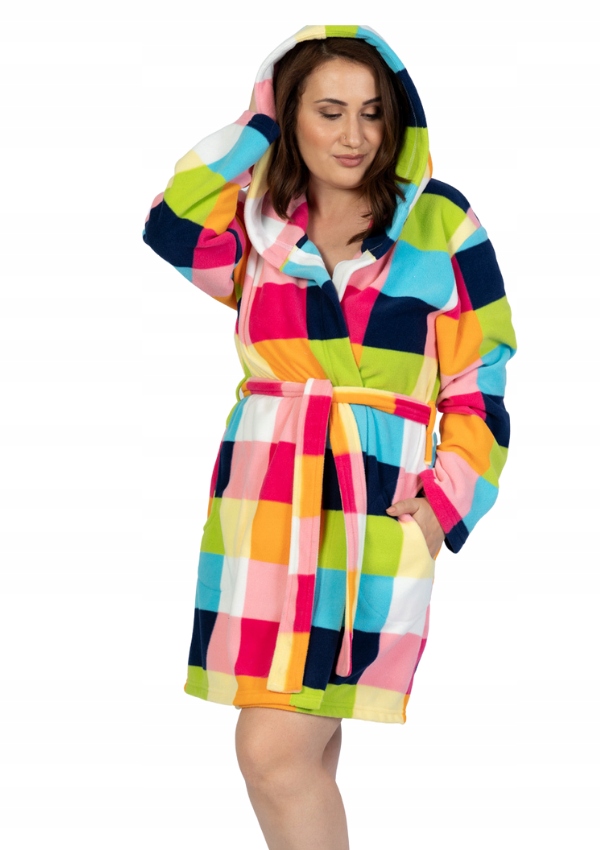 

Szlafrok damski polarowy Vienetta 2XL 48 50 +Size