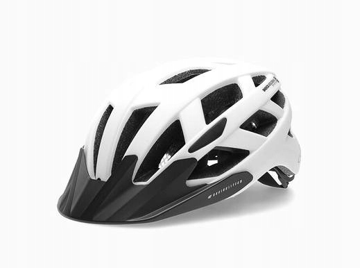 

Kask rowerowy 4F na rower biały r M 55-59