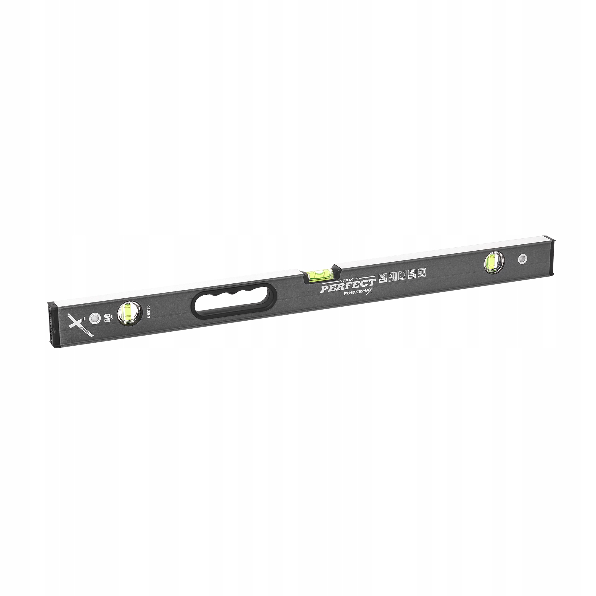 Hliníková vodováha 80 cm Stalco Perfect S-65785