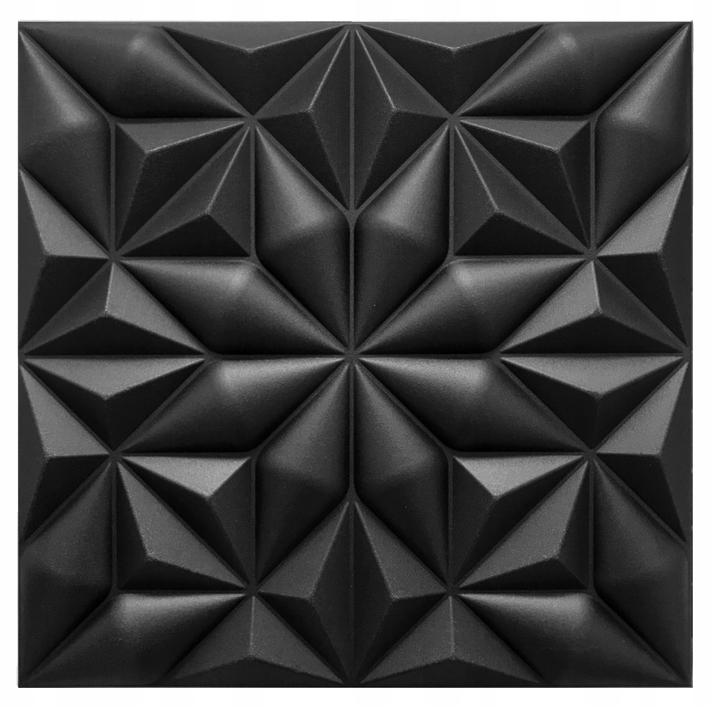 CZARNE kasetony sufitowe 3D PANELE ŚCIENNE ONYX