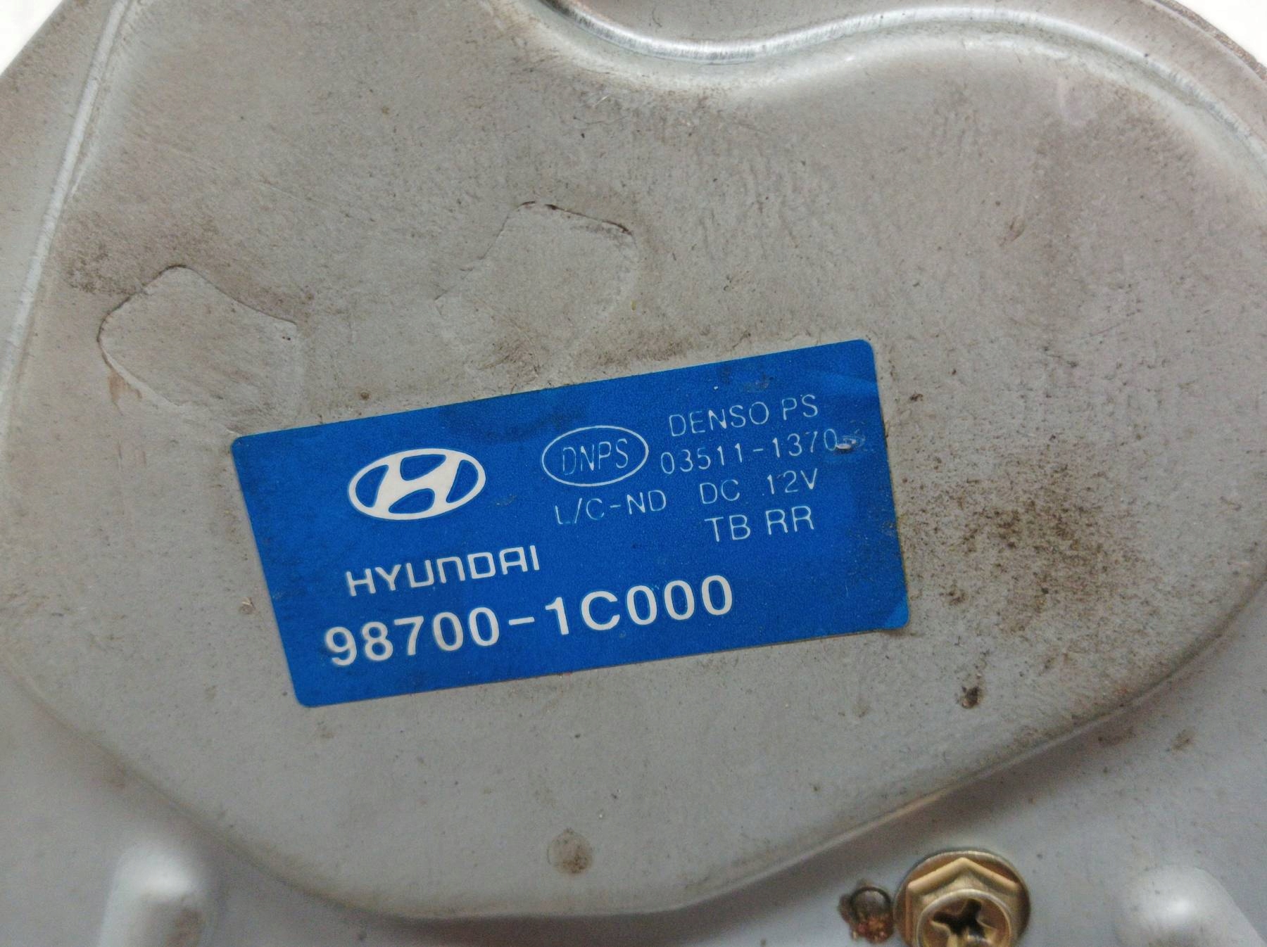 Motor Wischer heck HYUNDAI GETZ 98700-1C000